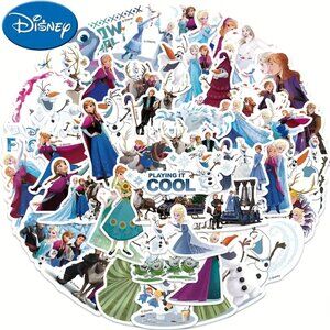 DISNEY Frozen Anna & Elsa‎ Large Stickers (25 pc) SUPER CUTE!